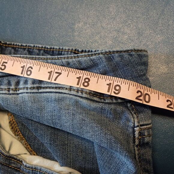 Maurices Jeans high-rise curvy Women's 24W long Cottagecore Countrycore - Picture 3 of 10